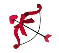 Generico Éléments De Déguisement Saint-Valentin - Arc 40 Cm Et Accessoire Nœud Papillon Cosplay Mariage - Fournitures Fête Couples - Cadeau Romantique Pour Bureau Maison