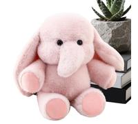 Generico Elephant Stuffed Animal - Soft Plush Toy for Kids Sleep and Hugging Comfort | Cotton Fabric with Gentle Embroidery Details, Cute Animal Doll for Bedroom Decor and
