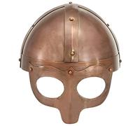 Generico Elmo Vichingo Antico Replica Larp Rame in Acciaio,Arte e Svago,Hobby e Arti Creative,Collezionismo,Armi da collezione-286235