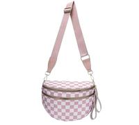 Generico Elysir Crossbody Bag, The Roomie Bum Bag, Adjustable Shoulder Strap, Large Capacity Waterproof Messenger Bag for Travel (C)