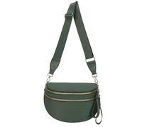 Generico Elysir Crossbody Bag, The Roomie Bum Bag, Adjustable Shoulder Strap, Large Capacity Waterproof Messenger Bag for Travel (P)