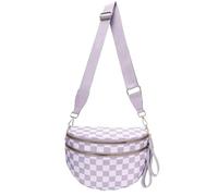 Generico Elysir Crossbody Bag, The Roomie Bum Bag, Adjustable Shoulder Strap, Large Capacity Waterproof Messenger Bag for Travel (D)