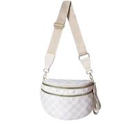 Generico Elysir Crossbody Bag, The Roomie Bum Bag, Adjustable Shoulder Strap, Large Capacity Waterproof Messenger Bag for Travel (R)