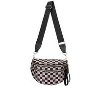 Generico Elysir Crossbody Bag, The Roomie Bum Bag, Adjustable Shoulder Strap, Large Capacity Waterproof Messenger Bag for Travel (I)