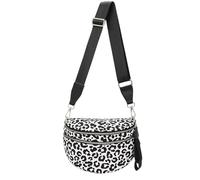 Generico Elysir Crossbody Bag, The Roomie Bum Bag, Adjustable Shoulder Strap, Large Capacity Waterproof Messenger Bag for Travel (L)