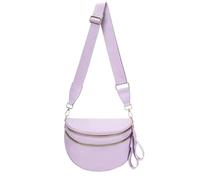 Generico Elysir Crossbody Bag, The Roomie Bum Bag, Adjustable Shoulder Strap, Large Capacity Waterproof Messenger Bag for Travel (Q)