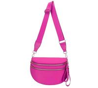 Generico Elysir Crossbody Bag, The Roomie Bum Bag, Adjustable Shoulder Strap, Large Capacity Waterproof Messenger Bag for Travel (F)