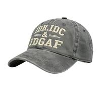 Generico Embroidered Baseball cap - Cotton Dad Hat | IDK IDC Novelty cap