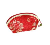 Generico Embroidered Coin Pouch - Colored Silk Cloth 12x8x5cm Chinese