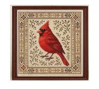 Generico Embroidery Kit For Beginners - Hummingbird Needlework Kit With Floral Pattern, Bird Themed Stitching Set Providing Creative Hand Craft Learning | Complete Craft Pack Enhancing Skill Building