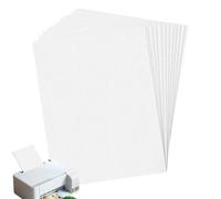 Generico Embroidery Paper - Water Soluble Adhesive | 8.5x11 Printable | 8 Sheets Wash Away Stabilizer, Strong Adhesive Backing, Natural Safe Materials, For Machine/Hand Embroidery & Transfe