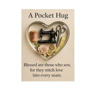 Generico Emotional Hug Card - Heartwarming Relationship Keepsake, Pocket 3D Heart Hug Positive Card For Teens Family Boys Girls Students Adults Friends Him Her Birthday Christmas