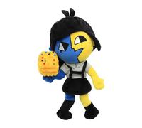 Generico Ena Dream BBQ Plush, Ena Dream BBQ Talking Peluche, figura ripiena da collezione, bambola di gioco morbida e coccolosa per decorazioni per la sala d'augurno a tema dei giocatori (Blue)