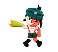 Generico Ena Dream BBQ Plush, Ena Dream BBQ Talking Peluche, figura ripiena da collezione, bambola di gioco morbida e coccolosa per decorazioni per la sala d'augurno a tema dei giocatori