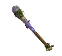 Generico Enchanted Rod - Cosplay Accessory for Fantasy | Carved Magic Prop Featuring Decorative Finish & Themed Symbol Detail for Ritual Practice, Spiritual Focus, Display Collection And Interior