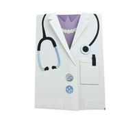 Generico Encouraging Cards - Encouragement Cards With Envelope, Postcard Tie Or Pearl Style Greeting Note For Veterinarian Birthday Coworkers Teen Doctor Teacher Work