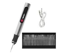 Generico Engraving Pen - Cordless Precision Engraver Tool, Jewelry Wood Glass Etching Pen, Compact Handheld Engraving Machine, Accessory for Artists, Craftsmen, Jewelry, Workshop