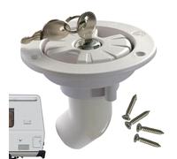 Generico Entrée de Remplissage d’Eau pour Camping-Car - Trappe | Remplissage Eau Douce par Gravité avec 2 Clés - Accessoire Réservoir Pour Camping-Car