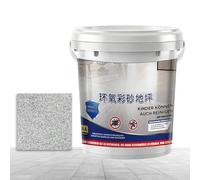 Generico Epoxy Colored Sand Paint - Self Leveling Non Slip Floor Coating for Concrete | Wear Resistant Resin Finish with Textured Grip, Indoor Outdoor for Waterproof Flooring Solution