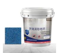 Generico Epoxy Colored Sand Paint - Self Leveling Non Slip Floor Coating for Concrete | Wear Resistant Resin Finish with Textured Grip, Indoor Outdoor for Waterproof Flooring Solution