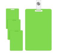 Generico Erasable Notepad Badge | 4 Pieces Vertical - Mini Pocket Notebook Pad - Nurse Doctor Teacher Student Assistant Manager Office Hotel School Trade Show Library Restaurant