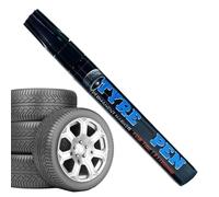Generico Erasable Weatherproof Non-Fading Quick Dry Tyre Drawing Marker, Car Tire Letter Pen For Vehicle Motorcycle Bikes Bicycles Metal | Wheels Paint Tires Drawing Pen,
