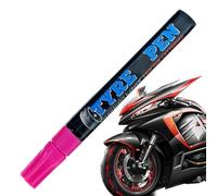 Generico Erasable Weatherproof Non-Fading Quick Dry Tyre Drawing Marker, Car Tire Letter Pen For Vehicle Motorcycle Bikes Bicycles Metal | Wheels Paint Tires Drawing Pen,