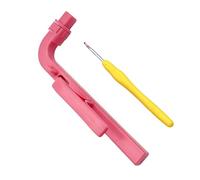 Generico Ergonomic Crochet Hook, Knitting Yarn Holder Tools for Faster Knitting, Ideal for Beginners Professionals Relaxation Art Classes Hobbies Holiday And Birthday Classroom Projects