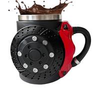 Generico Ergonomic Cup With Handle | Fun Mugs, Brake Disc Design Cool Coffee Mugs For Kids Father's Christmas Friends Work Coworker Birthday Teacher Mothers | Funny Coffee Mug Functional