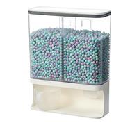 Generico Erogatore Ammorbidente Lavanderia - Contenitore per Legumi | con Anello in Silicone Sigillato per Dispenser Lavanderia - Per Casa Bagno Appartamento