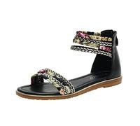 Generico Espadrillas Zeppa Sandali Bassi Donna Estivi Ciabatte Donna Estive Ortopediche Sandali Con Zeppa Donna Sandali Con Tacco Donna Sandali Con Plateau Donna Scarpe Aperte Donna