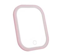 Generico Espejo De Maquillaje - 7,3 Pulgadas Espejo Portátil Con Luces Led | Vidrio Espejö Con Control Táctil - Brillo Ajustable Plegable Ideal Para Viajes Escuela Tocador Regalo Mujer Niña