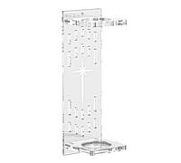 Generico Espositore a Parete per Bacchette | Organizzatore Verticale Acrilico Per Collezionabili | Supporto per Bacchette da Collezione | para Viajes y para el Uso Diario en la Vida Cotidiana