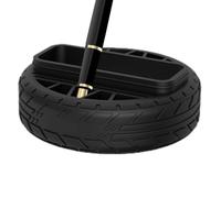 Generico Espositore Biglietti Da Visita,Portapenne a Forma di Pneumatico - Portamatite Impilabile Verticale Da Scrivania Con Blocco Appunti - per Studenti Uomini Donne Casa Scuola Ufficio