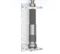 Generico Espositore da Parete per Bacchette - Organizzatore Verticale in Acrilico - Espositore A Parete - para Viajes y para el Uso Diario en la Vida Cotidiana