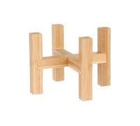 Generico Espositore da Pavimento Supporto for Vaso di Fiori Base for Vassoio for Decorazione Domestica for Interni ed Esterni Forniture Giardino(12.3cmx9cm)