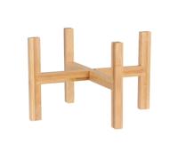 Generico Espositore da Pavimento Supporto for Vaso di Fiori Base for Vassoio for Decorazione Domestica for Interni ed Esterni Forniture Giardino(25.8cmx16cm)