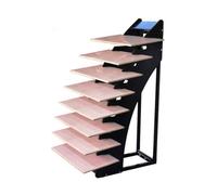 Generico Espositore For Piastrelle Da Pavimento A 15 Strati, Porta Campione, Con Fessure