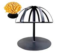 Generico Espositore Jàckfruit - di supporto nero in ferro zincato, robusto organizer per negozio di frutta, scaffale resistente per bancone del negozio di verdure con angurie e banane