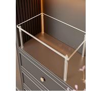 Generico Espositore multifunzionale in acrilico trasparente, organizzatore moderno for figure, oggetti da collezione e decorazioni for la casa(H14cm,50x30cm/19.7x11.8in)