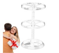 Generico Espositore Per Orecchini: Torre Girevole A Due Livelli, Supporto Per Organizer Per Gioielli, Scaffale Per Per Abbigliamento, Soluzione Per Riporre La Casa | Esposizione Della Fiera Al Dettag
