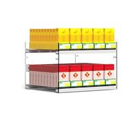 Generico Espositore per Sigarette a Parete in Acrilico Trasparente - Organizer Rettangolare per Negozi di Alimentari e distributori Automatici - Soluzione Resistente ed Elegante