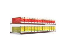 Generico Espositore per Sigarette, espositore per Sigarette in Acrilico, Porta Sigarette a Parete, per armadietto del supermercato del Negozio al Dettaglio (Colore: Trasparente, Dimensioni: