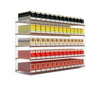 Generico Espositore per Sigarette, espositore per Sigarette in Acrilico, Porta Sigarette a Parete, per armadietto del supermercato del Negozio al Dettaglio (Colore: Trasparente, Dimensioni: