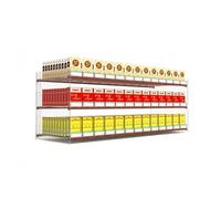 Generico Espositore per Sigarette, espositore per Sigarette in Acrilico, Porta Sigarette a Parete, per armadietto del supermercato del Negozio al Dettaglio (Colore: Trasparente, Dimensioni: