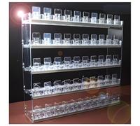 Generico Espositore per Sigarette in Acrilico - Supporto da Parete con spingitore Automatico, ripiano Rettangolare per bancone, 45x29x70 cm - Perfetto per la Vendita di Sigarette