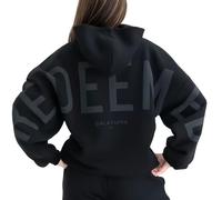 Generico Essential Hoodie | Oversized Christian Heavyweight Faith Sweatshirt Christian Hoodies Pullover Fashion for MenWomen (Black,XXL)