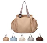 Generico Essential Tote, Multifunctional Travel Organizer Bag for Ladies - Doubles as A Stylish Backpack (Khaki)