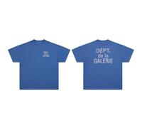 Generico Estate Uomini E Donne Cotone T - Camicie - Collo Rotondo, Y2K Stampa, Maniche Corte, Casual Outdoor Style, Colore Dopamina, Campus Giovane Vibe-Color-1||s