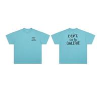 Generico Estate Uomini E Donne Cotone T - Camicie - Collo Rotondo, Y2K Stampa, Maniche Corte, Casual Outdoor Style, Colore Dopamina, Campus Giovane Vibe-Color-2||l